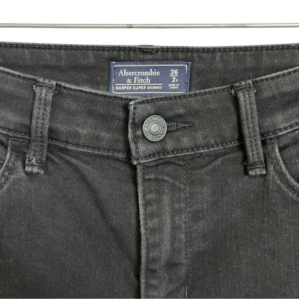 Abercrombie & Fitch Harper Super Skinny NWOT size 26 C-13 - Picture 2 of 6